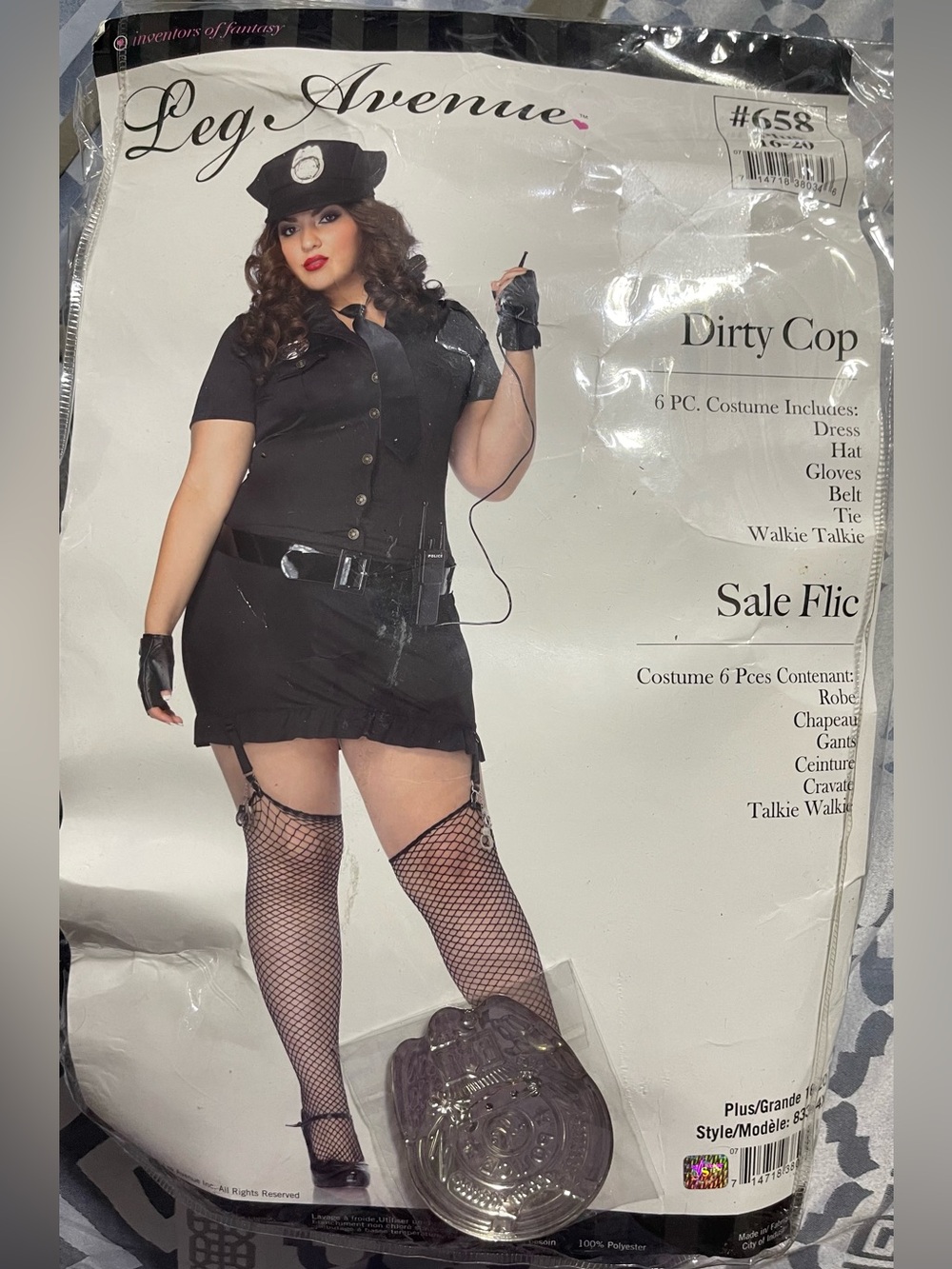 Leg Avenue Dirty Cop Costume